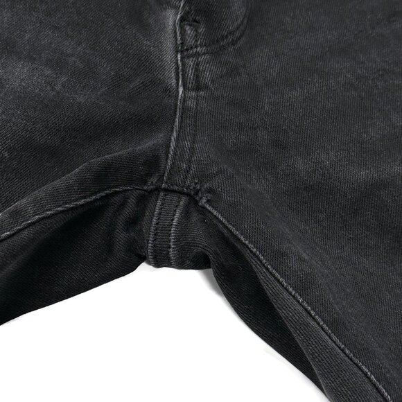 G Star Raw 3301 Straight Jeans Mens 31 x 34 Faded Black Button Fly Denim - Picture 5 of 12